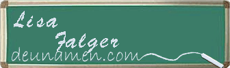 Lisa Falger Visitenkarte